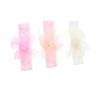 Toyvian 3 Uds Diadema Para Bebé Bandas Para El Cabello Para Niños Pequeños Diademas Elásticas Para Mujer Pañuelo Para La Cabeza Diadema Princesa Niñas Fotografía De Niña