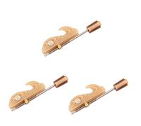 Toyvian 3 Uds Erhu Inoxidable Música Tradicional China Música Tradicional China Gancho De Arco Erhu Cabeza De Tornillo Erhu Piezas De Repuesto De Arco Erhu Arco Huqin Accesorios Para