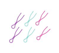 Toyvian 30 Piezas Clips de Bobina de Plástico para Hilo Organizador de Accesorios de Costura para Mantener y Su Lugar para Manualidades y Acolchar