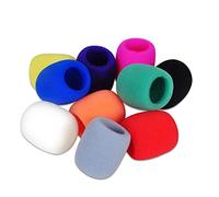 Toyvian 30 Piezas Reemplazo De Almohadillas De Micrófono Cubierta De Viento Del Micrófono Cubierta De Espuma Para Micrófono Parabrisas De Micrófono Cojines De Micrófono Familiar Pantalla