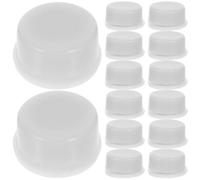 Toyvian 30 Piezas Rodamientos de Eje para Molino de Viento, Cojinetes Miniatura de Precisión, Blanco, Plástico E Hierro, Ligeros Fácil Instalación, para Proyectos de Manualidades y DIY,