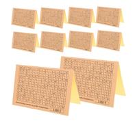 Toyvian 30 Piezas Unidades Pegatinas para Plan de de Dinero con Adhesión Fuerte Hoja de Seguimiento Financiero para Hucha de Madera Etiquetas Reemplazables para Manualidades para de de