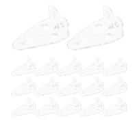 Toyvian 30 Unidades Clips de Sujeción Diseño Elegante para Persianas Horizontales de Plástico Ajustables para Diferentes Tipos de Ventanas Hogar