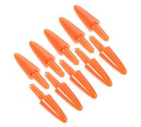 Toyvian 300 Piezas Nariz De Muñeco De Nieve Brazos De Muñeco De Nieve Favores De La Escuela De Navidad Botones De Narices De Zanahoria Mini Sombrero De Copa Niño Suite Manual El Plastico