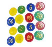 Toyvian 320piezas De Aprendizaje De Plástico para Mesa Marcadores De Matemáticas Contadores para Actividades Educativas y