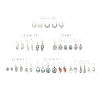 Toyvian 36 Pares de Pendientes Colgantes Bohemios para Mujer Set de 6 Juegos Estilo Bohemio Ligeros y Resistentes Joyería de Fiesta Adecuado para San Valentín y Ocasiones Obsequios