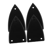 Toyvian 3agujeros Cubierta de Tensor de Guitarra Negra de Plástico Cubierta de Barra de Ajuste para Guitarra Eléctrica Repuesto para Reparación de Suministros de Instrumento Músical