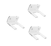 Toyvian 3juegos Soporte De Pared Para Guitarras De Acrílico Colgador Elegante y Resistente Para Guitarras y Violines Instalación Sencilla y Diseño Moderno Para Exhibición De