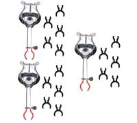 Toyvian 3juegos Soporte Portátil Para Partituras De Trompeta Abrazadera Resistente Para Músicos De Clips De Partitura Soporte Para Ejecución