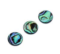 Toyvian 3piezas Abalone Shell Finger Buttons for Trumpet Replacement Parts Unique Patterns for Enhanced Playing Accuracy