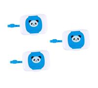 Toyvian 3piezas Caja Portátil De Húmedas Para Bebés Diseño Conveniente y Práctico Para Viajes y Uso Diario Para Carritos y Cunas