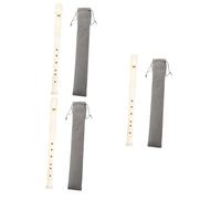 Toyvian 3piezas Clarinet Recorder for Kids and Beginners Educational Music Instrument with Soft Bag for Easy Carrying