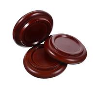 Toyvian 3piezas Copas para Ruedas De Muebles Protectores De Suelo Antideslizantes para Sofás y Sillas Almohadillas para Pies De Piano