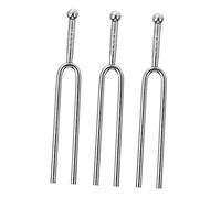Toyvian 3piezas Diapasones de Guitarra Diapasones Estándar para Instrumentos Musicales Compactos y Portátiles Tono a 440 Hz para Interpretación Musical