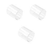Toyvian 3piezas Guitarra Deslizante De Vidrio Accesorio De Slide Para Guitarra Eléctrica y Acústica Sonido y Sostenido Para Country Jazz y