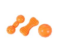 Toyvian 3piezas Juguetes De Hueso para Mascotas TPR Material Juguete Educativo para Perros Educativo para Morder El Patio