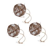 Toyvian 3piezas Materiales De Anidación para Pájaros De Nido Decorativo para Colibríes Material para Nidos De Jardín Comedero Colgante para Pájaros Multiusos