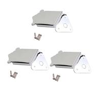 Toyvian 3piezas Metal Triangle Mandolin Tailpiece for Guitar Construction Easy Installation Upgrade Your Instrument Look and Tone