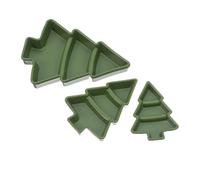 Toyvian 3piezas Modelo De Plato De Comida Miniatura para Casa De Muñecas Vajilla Miniatura Plato De Postre para Decoración De Casa