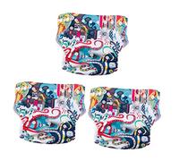 Toyvian 3piezas Pantalones De Entrenamiento Ajustables Para Bebés Pañal Lavable y Transpirable Diseño y Reutilizable Para Aprendizaje De Control De Esfínteres