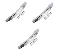Toyvian 3piezas Reposabrazos De Banjo De Aleación De Zinc Para Restauración De Modelos Vintage Diseño De Única Acabado Pulido Compatible Soportes De Ganchos De