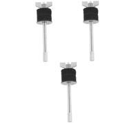Toyvian 3piezas Soporte De Platillos Apilador De Platillos Para Batería Brazo De Extensión De Soporte De Percusión Accesorio Para Instrumentos Musicales