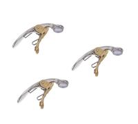 Toyvian 3piezas Watergate Key Para Trompeta Accesorio Duradero y Práctico Plata