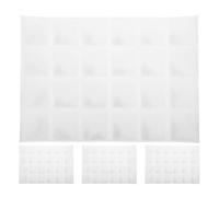 Toyvian 4 Bolsas de Hielo Reutilizables para Alimentos Absorción Automática de Agua, Paquete Aislante 24 Celdas (28x39 Cm), Gel Flexible para Conservación y Transporte en Cadena de Frío