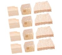 Toyvian 4 Juegos corcho de arco de violín cómoda parte del arco tapones para instrumentos de cuerda instrumentos musicales practicar tapones de arco cuñas para instrumentos de cuerda Viola