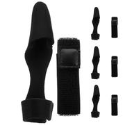 Toyvian 4 Juegos Juego de Fundas Protectoras para Cañas de Pescar Banda Elástica y Protector de Guantes, Alta Capacidad de Carga para Pesca al Aire Libre