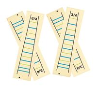 Toyvian 4 Pegatinas Adhesivas Extraíbles Para Posición De Dedos Diapasón De Violín 3/4, Etiquetas Transparentes Para Guía De Notas, Accesorios Para Principiantes y Práctica