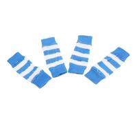 Toyvian 4 Piezas Calentadores de Piernas para Mascotas Coderas para Perros Funda Ajustable para Patas de Perro Proteccion para Articulaciones de Patas Pequeños y Medianos