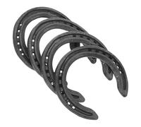 Toyvian 4 Piezas Clavos de de Hierro para Reparación de Pezuñas Herramientas de Entrenamiento Ecuestre Resistente y Antideslizante para Granjas y Competencias