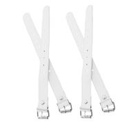 Toyvian 4 Piezas Correas Ajustables de Sintético para Cesta de Bicicleta Infantil con Hebillas Metálicas Correas Antideslizantes para Fijar Cesta Delantera Bicicletas