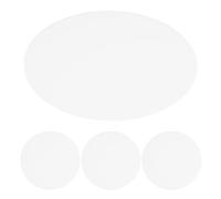 Toyvian 4 piezas Difusor Luz Antideslumbrante para Downlight Barrera Luz Plástico para Lámparas Techo Empotrable Fácil Instalación Ambiente Suave y Confortable