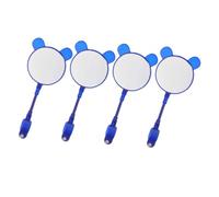 Toyvian 4 Piezas Espejos Retrovisores para Patinete Infantil Unidades Espejo Manillar para Bicicletas y Bicicletas de Equilibrio Accesorio Seguro y Fácil de Instalar