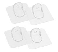 Toyvian 4 piezas Estabilizador Antideslizante para Parque Infantil Clip de Fijación Seguro Base Adhesiva Accesorio para Vallas Infantiles Compatible Interiores y Exteriores de Unidades