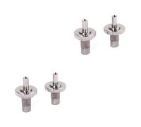 Toyvian 4 Piezas guitarra eléctrica electric guitar puente puente clavos óxido tachuelas a juego del puente de la guitarra pernos de puente de guitarra levantamiento clavo puente semental