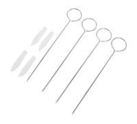Toyvian 4 Piezas Horquilla de Precisión con Abrazadera Mute para Agudos y Accesorios Profesionales para Afinación y Reparación Conciertos y Enseñanza