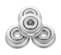 Toyvian 4 Piezas Kit Rodamientos para Rueda Delantera Silla de Ruedas Cojinetes Compatibles con Horquilla y Vástago Recambio para Mantenimiento y Reemplazo Fácil