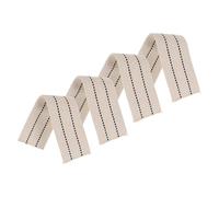 Toyvian 4 Piezas Mechas para Lámparas de Aceite de Parafina Líquida, sin Humo y Fáciles de Reemplazar, Ideales para Decoraciones de Jardín y Ceremonias de Té Algodón
