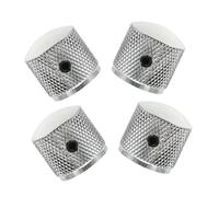 Toyvian 4 Piezas Perilla De Volumen De Metal Para Guitarra Eléctrica Perillas De Control De Volumen Reemplazo De Tapas De Potenciómetro Para Guitarra Para Instrumentos Musicales