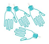 Toyvian 4 Piezas Soporte para Guantes de Golf Verde Estirador y Secador de Guantes Organizador de Plástico para Mantener Forma y