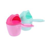 Toyvian 4 Piezas Taza De Champú De Oso Tazas De Enjuague De Baño Taza De Baño De Bebé Champú De Bebe Taza De Champú Para Bebés Niño Tómate Un Baño Páginas Alcachofa De La Ducha