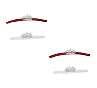 Toyvian 4 Piezas Tocado De De Bebé Diadema De Princesa Recién Nacida Sombreros De Cumpleaños De Bebé Diadema Elastica Bebe Niña Sombrero De Bebe Hada Tela No Tejida Recién Nacido