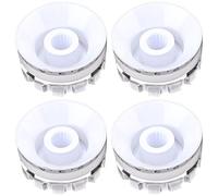 Toyvian 4 Piezas Unidades Perillas de Volumen para Guitarra Eléctrica Tapas Potenciómetro Duraderas con Escala Clara Accesorio Fácil de Instalar para Control de Tono y Volumen