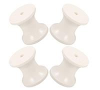 Toyvian 4 Rodillos para Remolques de Barcos de Alta Resistencia Soporte de Quilla y Anclaje de Plástico Inoxidable Repuesto para Remolques Marinos Adecuado para Transporte Seguro de