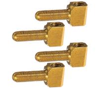 Toyvian 4 Tornillos de Rana Dorados para Violonchelo, Accesorios de Metal de Alta Resistencia Paquete de 4 Piezas para Reparación de Instrumento Musical