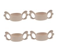 Toyvian 4 Uds Biberón Mango De Silicona Mango Del Alimentador Del Bebé Mangos De Botella De Leche Biberones Mam Figuras De Pájaros Recién Nacidos Biberones Biberones De Lactancia Botella