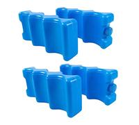 Toyvian 4 Unidades Paquetes De Hielo Enfriador Leche Materna Bolsa Hielo Reutilizable Wave Compacto